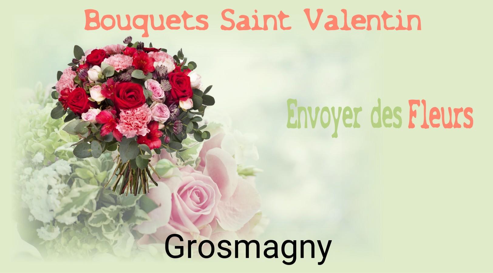 Roses de Saint-Valentin livrées à Grosmagny